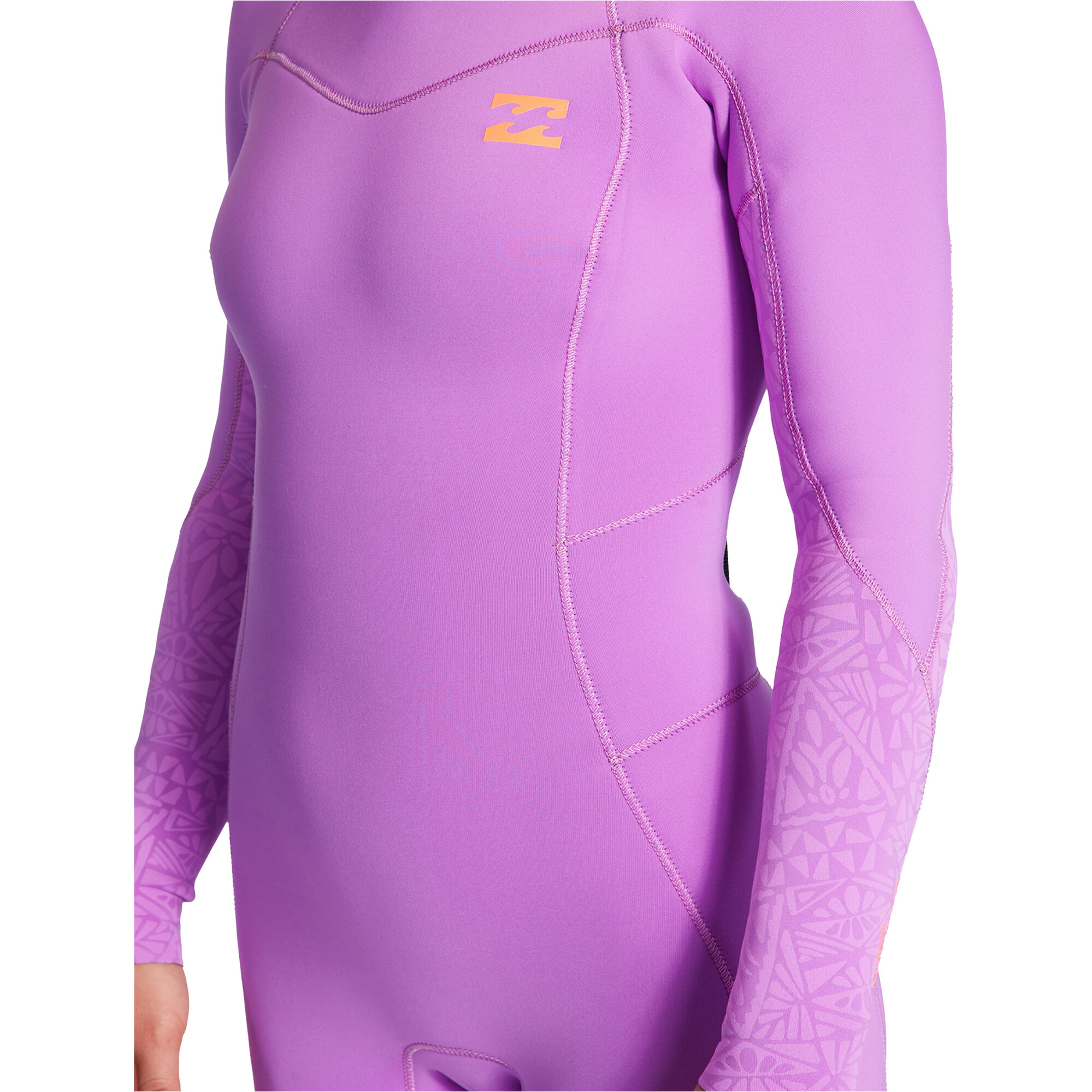 2024 Billabong Womens Synergy 3 2mm Flatlock Back Zip Wetsuit